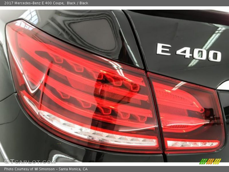 Black / Black 2017 Mercedes-Benz E 400 Coupe