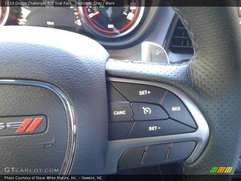 Destroyer Gray / Black 2019 Dodge Challenger R/T Scat Pack