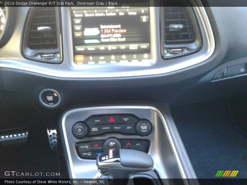 Destroyer Gray / Black 2019 Dodge Challenger R/T Scat Pack