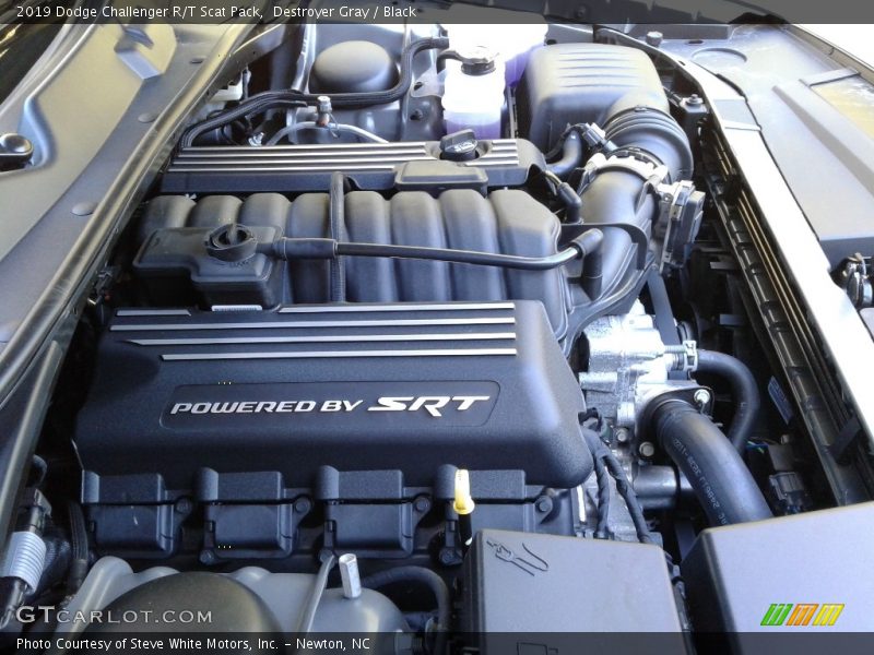Destroyer Gray / Black 2019 Dodge Challenger R/T Scat Pack