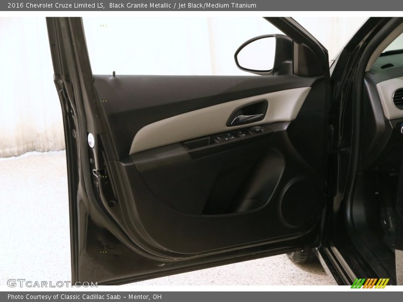 Black Granite Metallic / Jet Black/Medium Titanium 2016 Chevrolet Cruze Limited LS