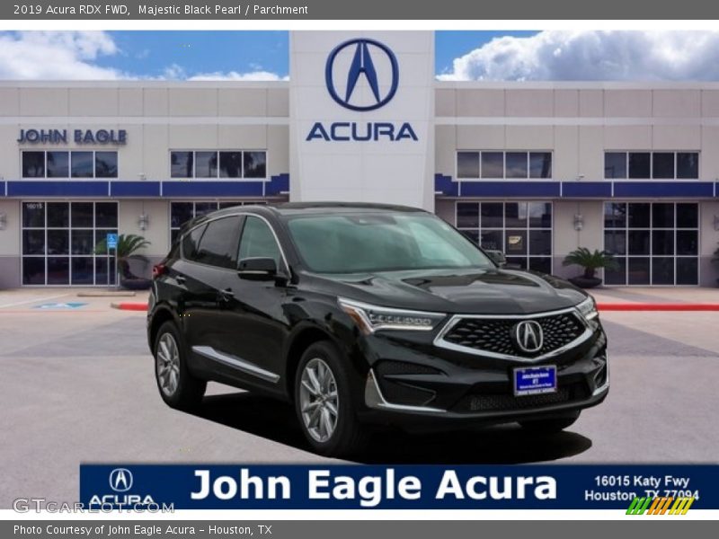 Majestic Black Pearl / Parchment 2019 Acura RDX FWD