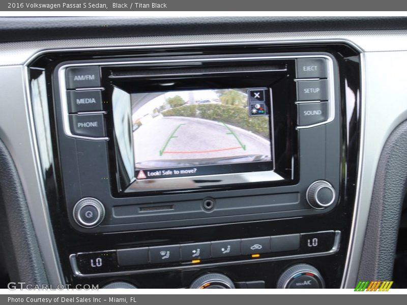 Black / Titan Black 2016 Volkswagen Passat S Sedan