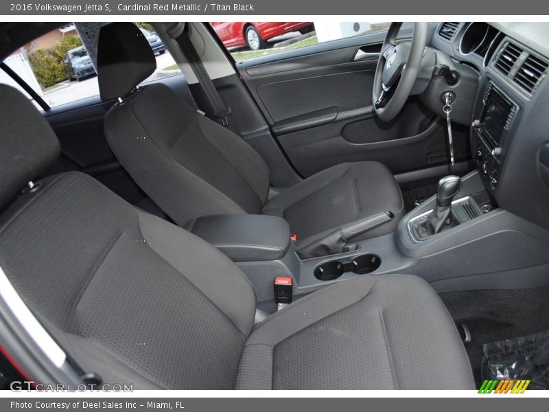 Cardinal Red Metallic / Titan Black 2016 Volkswagen Jetta S