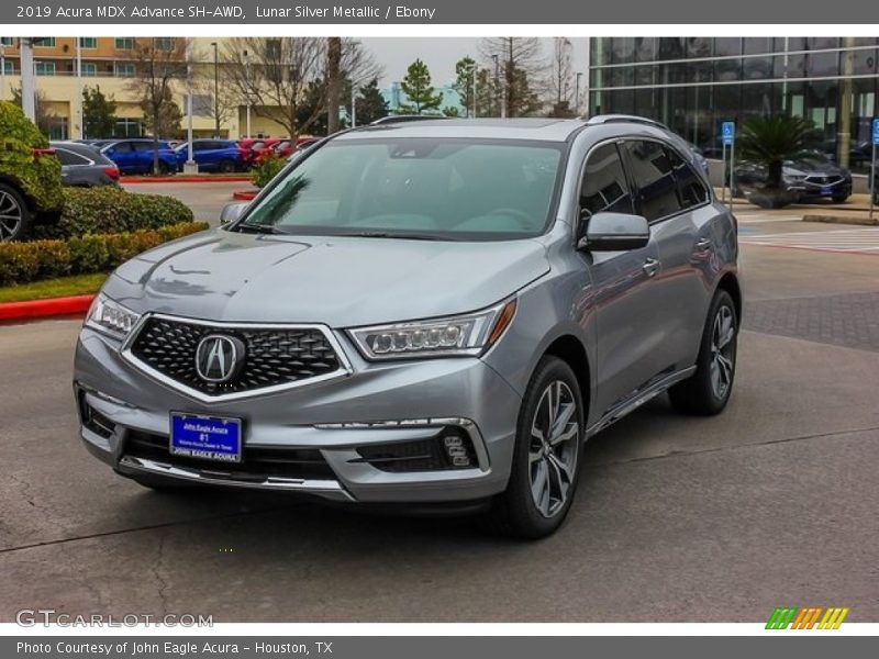 Lunar Silver Metallic / Ebony 2019 Acura MDX Advance SH-AWD