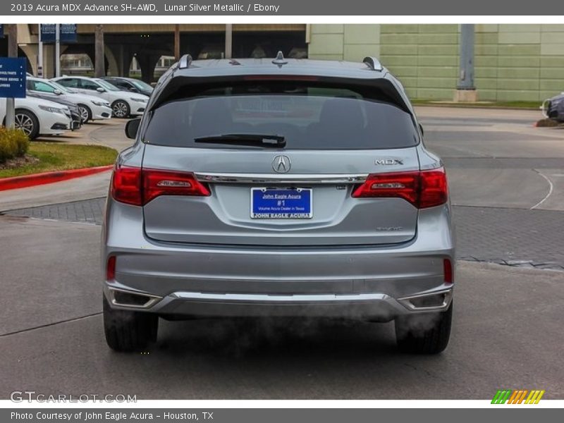 Lunar Silver Metallic / Ebony 2019 Acura MDX Advance SH-AWD