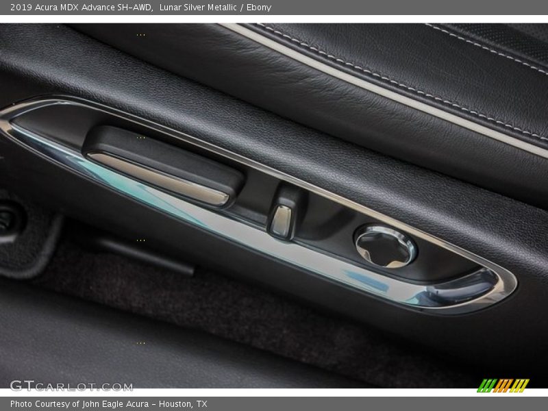 Lunar Silver Metallic / Ebony 2019 Acura MDX Advance SH-AWD