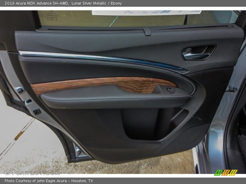 Lunar Silver Metallic / Ebony 2019 Acura MDX Advance SH-AWD