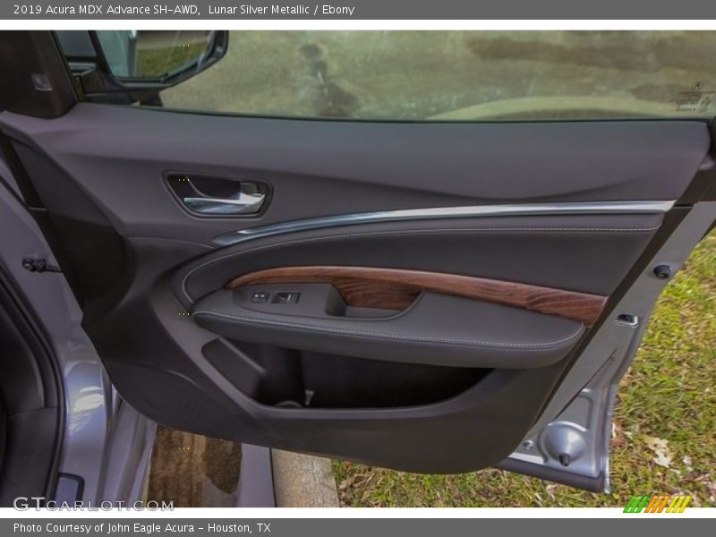 Lunar Silver Metallic / Ebony 2019 Acura MDX Advance SH-AWD