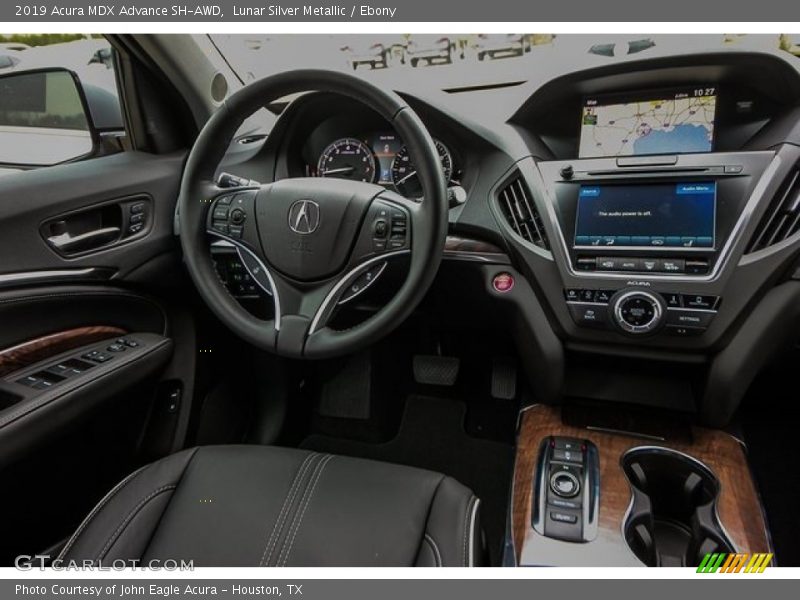 Lunar Silver Metallic / Ebony 2019 Acura MDX Advance SH-AWD