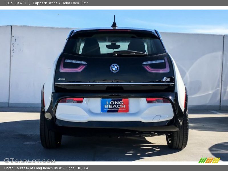 Capparis White / Deka Dark Cloth 2019 BMW i3 S