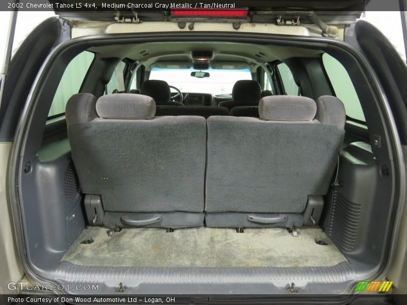 Medium Charcoal Gray Metallic / Tan/Neutral 2002 Chevrolet Tahoe LS 4x4