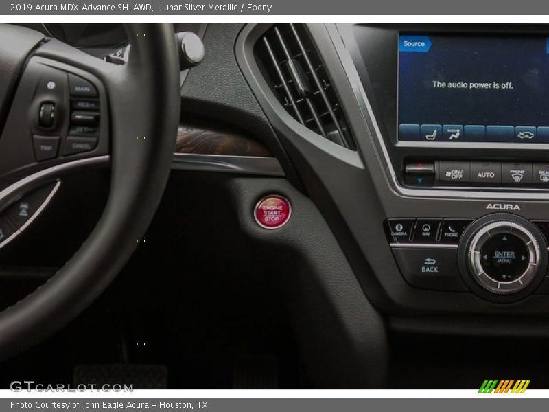 Lunar Silver Metallic / Ebony 2019 Acura MDX Advance SH-AWD