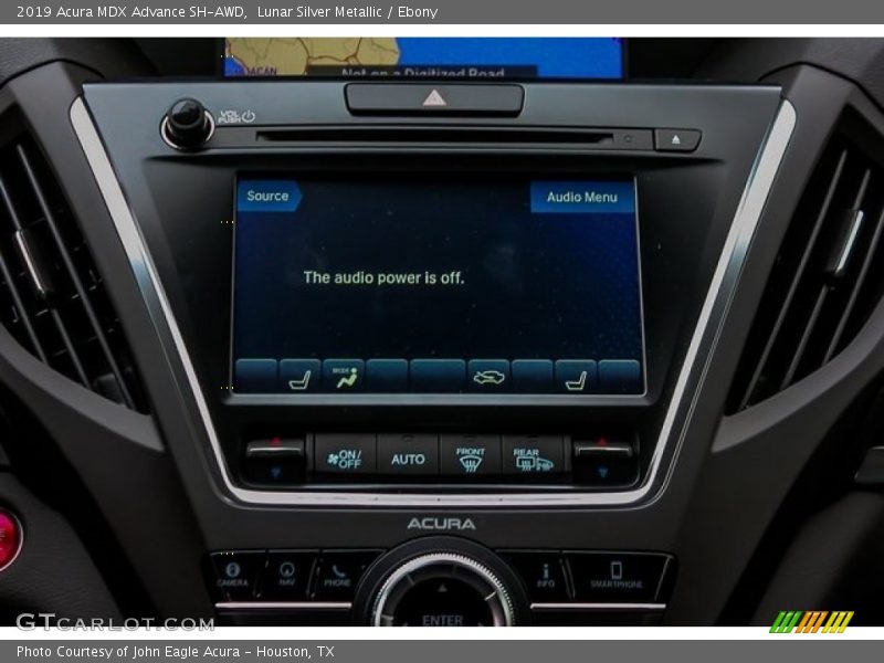 Lunar Silver Metallic / Ebony 2019 Acura MDX Advance SH-AWD