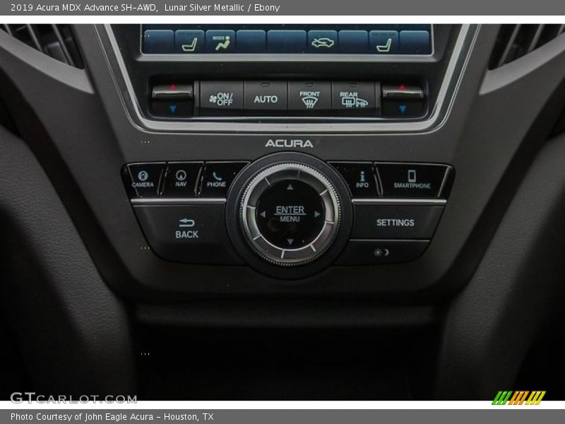 Lunar Silver Metallic / Ebony 2019 Acura MDX Advance SH-AWD