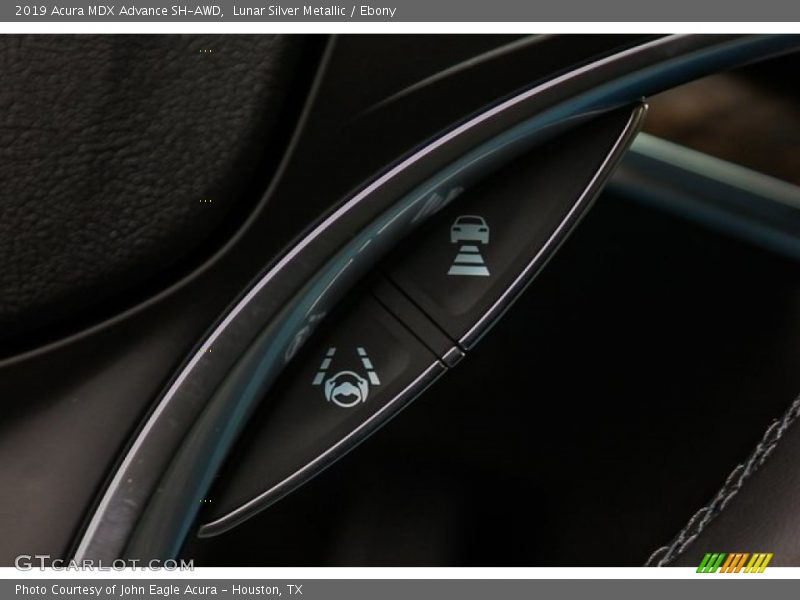 Lunar Silver Metallic / Ebony 2019 Acura MDX Advance SH-AWD