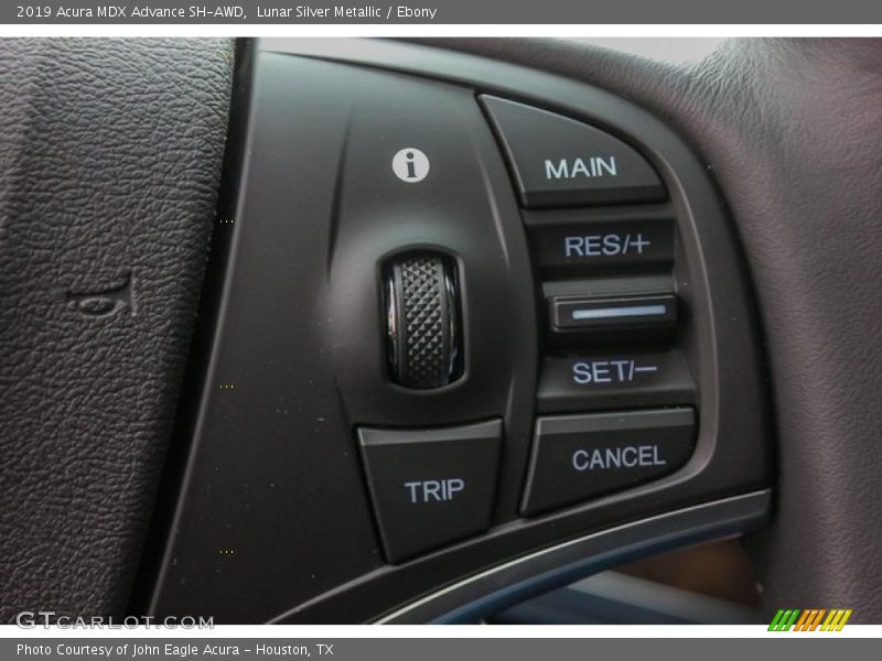 Lunar Silver Metallic / Ebony 2019 Acura MDX Advance SH-AWD