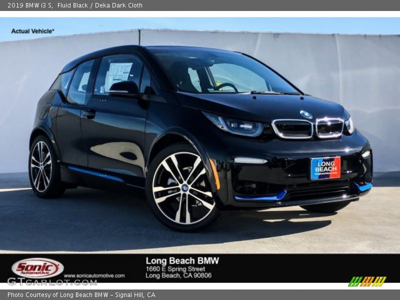 Fluid Black / Deka Dark Cloth 2019 BMW i3 S