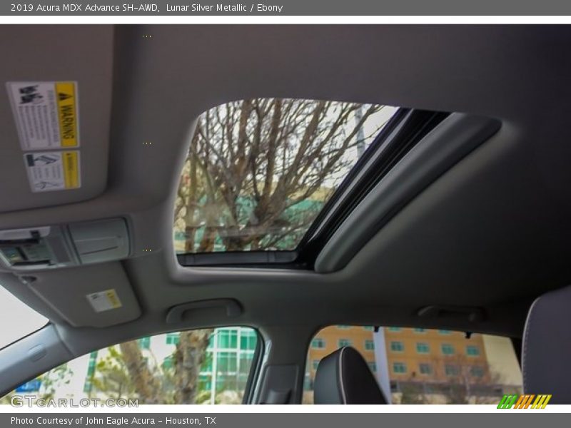Lunar Silver Metallic / Ebony 2019 Acura MDX Advance SH-AWD