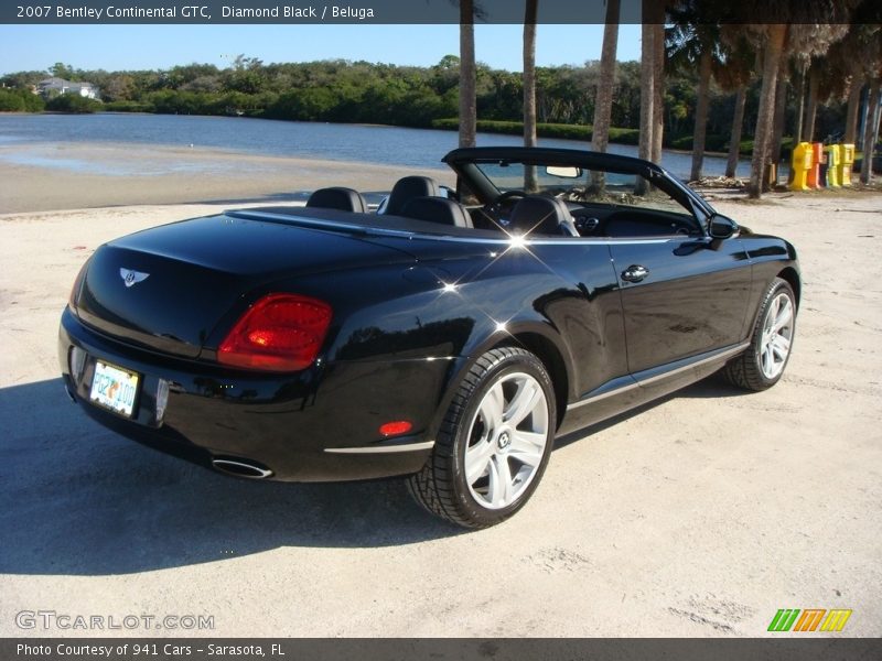 Diamond Black / Beluga 2007 Bentley Continental GTC