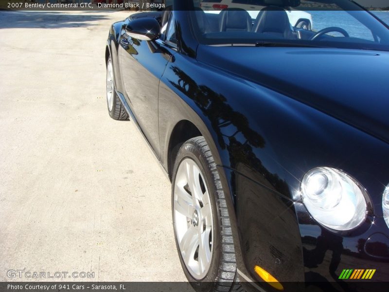 Diamond Black / Beluga 2007 Bentley Continental GTC