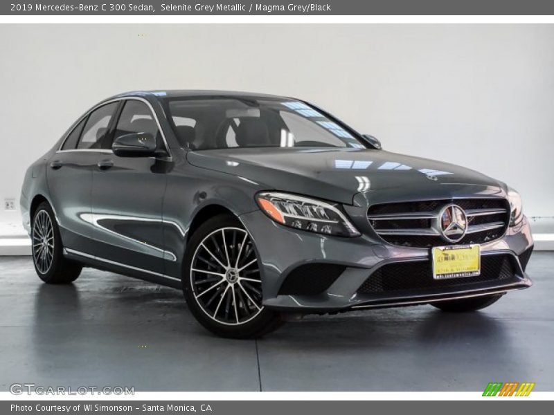 Selenite Grey Metallic / Magma Grey/Black 2019 Mercedes-Benz C 300 Sedan