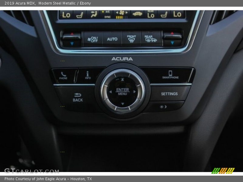 Modern Steel Metallic / Ebony 2019 Acura MDX