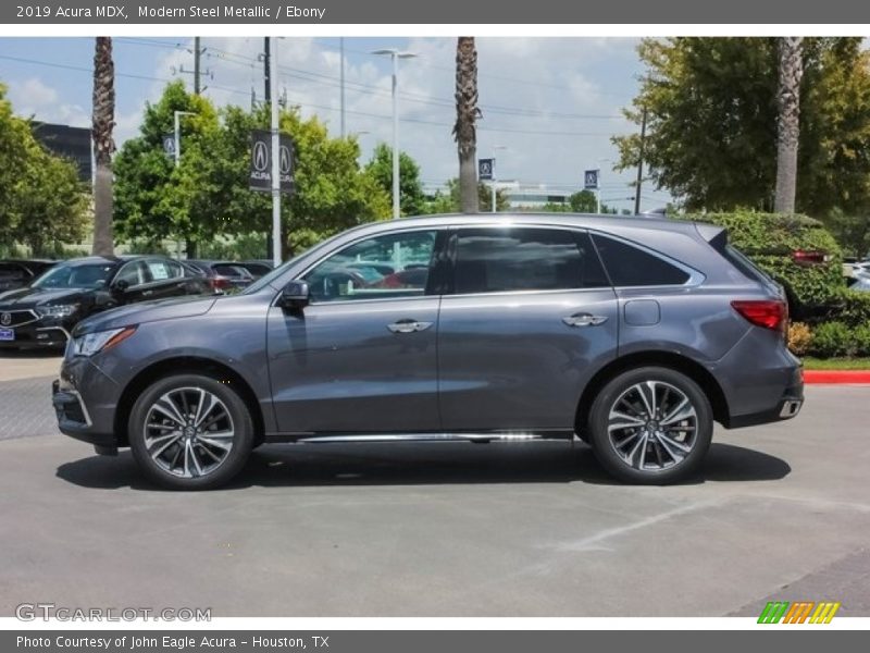 Modern Steel Metallic / Ebony 2019 Acura MDX