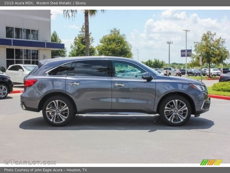 Modern Steel Metallic / Ebony 2019 Acura MDX