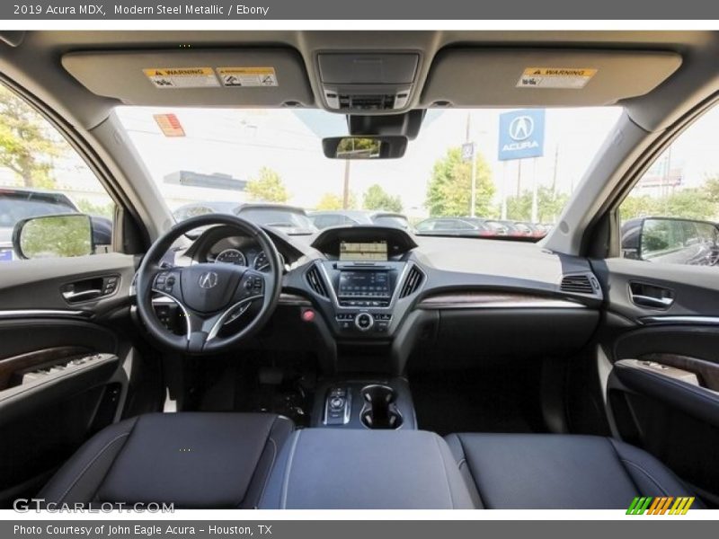 Modern Steel Metallic / Ebony 2019 Acura MDX