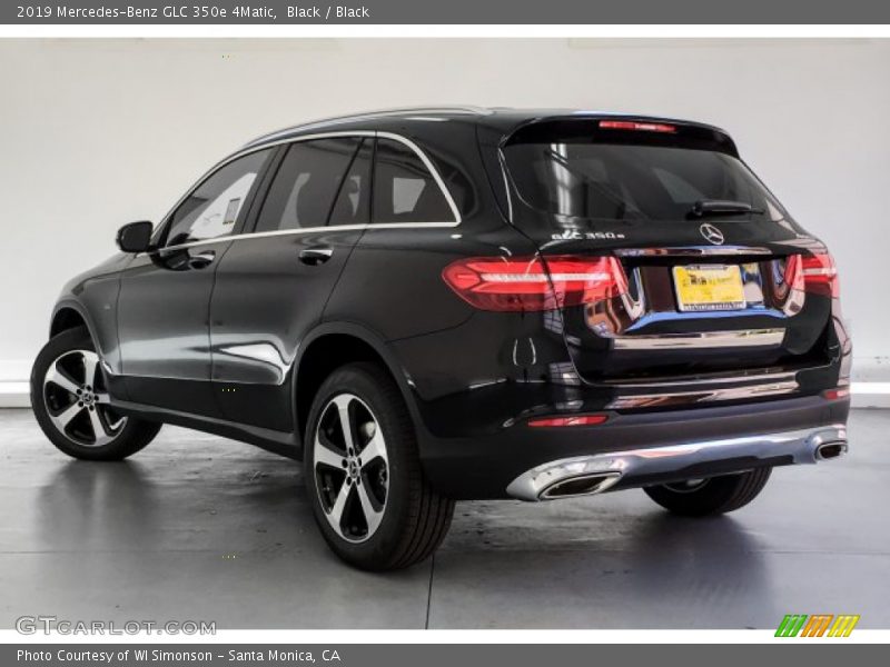 Black / Black 2019 Mercedes-Benz GLC 350e 4Matic