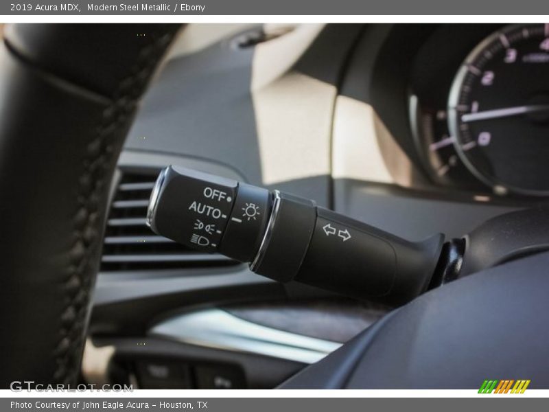 Modern Steel Metallic / Ebony 2019 Acura MDX