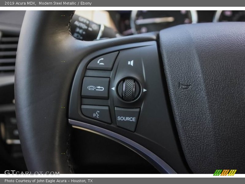 Modern Steel Metallic / Ebony 2019 Acura MDX