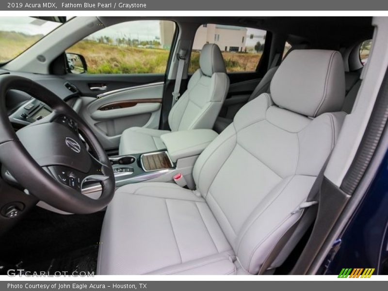 Fathom Blue Pearl / Graystone 2019 Acura MDX