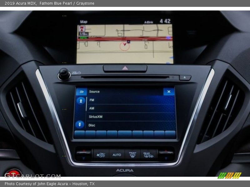 Fathom Blue Pearl / Graystone 2019 Acura MDX