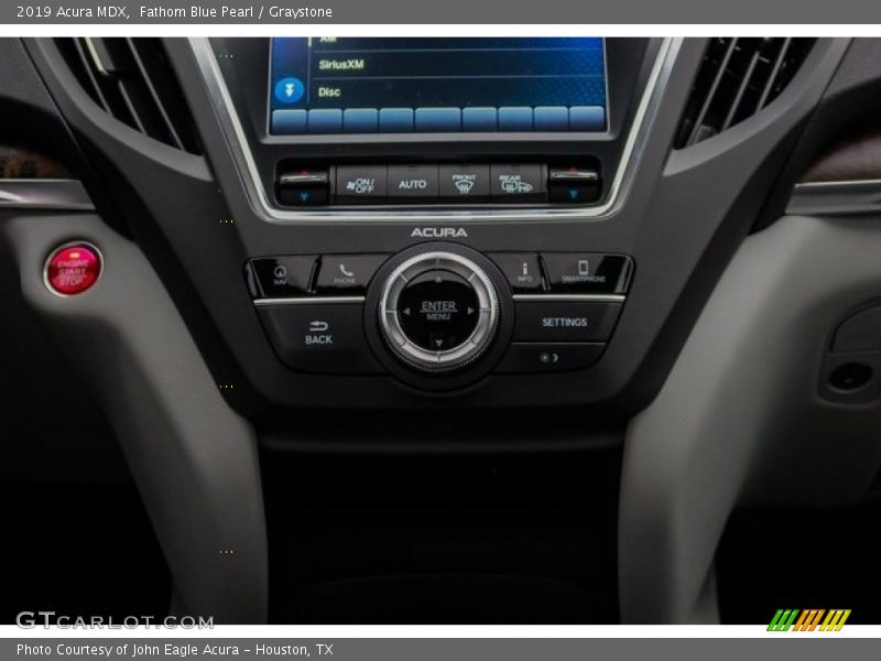 Fathom Blue Pearl / Graystone 2019 Acura MDX