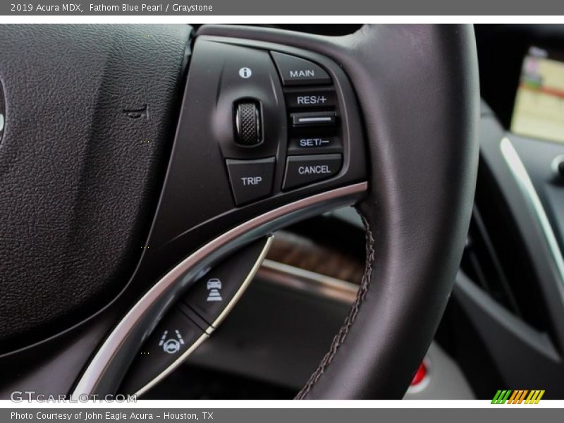 Fathom Blue Pearl / Graystone 2019 Acura MDX