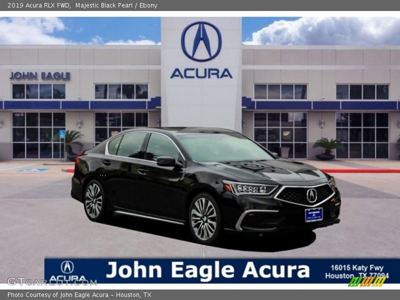 Majestic Black Pearl / Ebony 2019 Acura RLX FWD