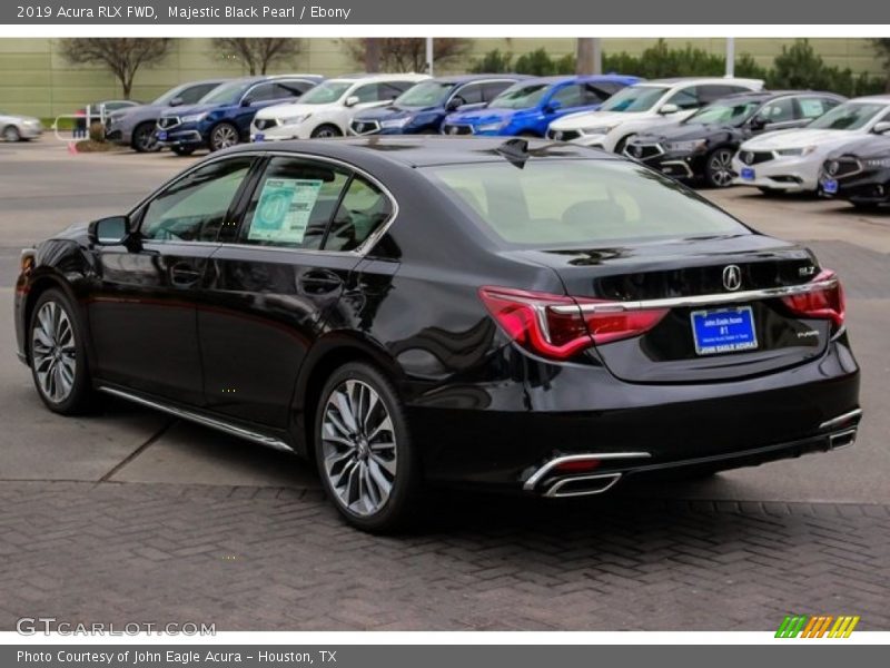 Majestic Black Pearl / Ebony 2019 Acura RLX FWD
