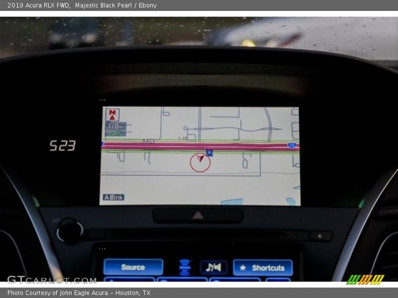 Navigation of 2019 RLX FWD