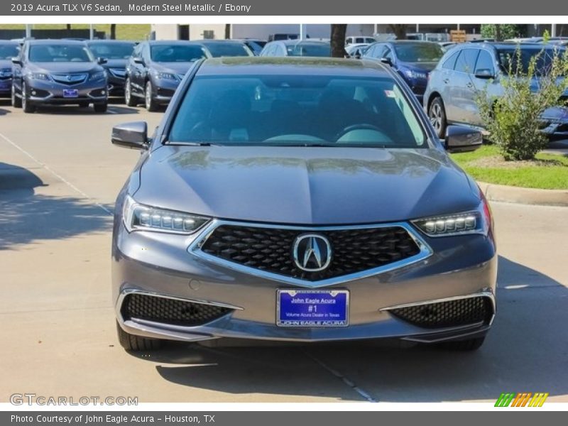 Modern Steel Metallic / Ebony 2019 Acura TLX V6 Sedan