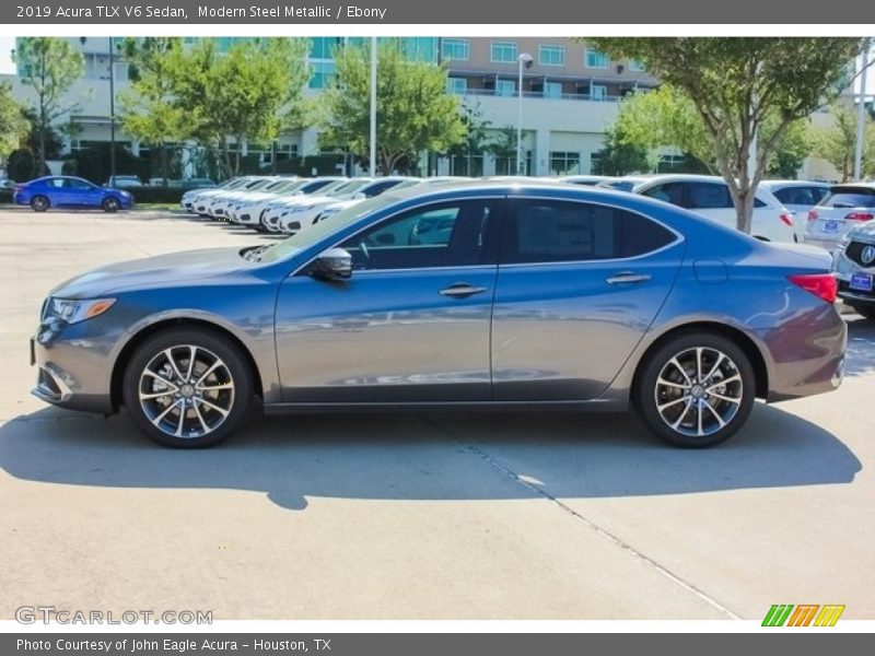 Modern Steel Metallic / Ebony 2019 Acura TLX V6 Sedan