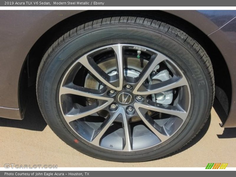 Modern Steel Metallic / Ebony 2019 Acura TLX V6 Sedan