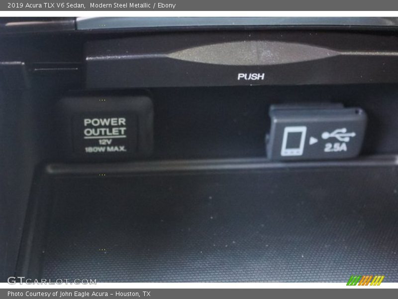 Modern Steel Metallic / Ebony 2019 Acura TLX V6 Sedan