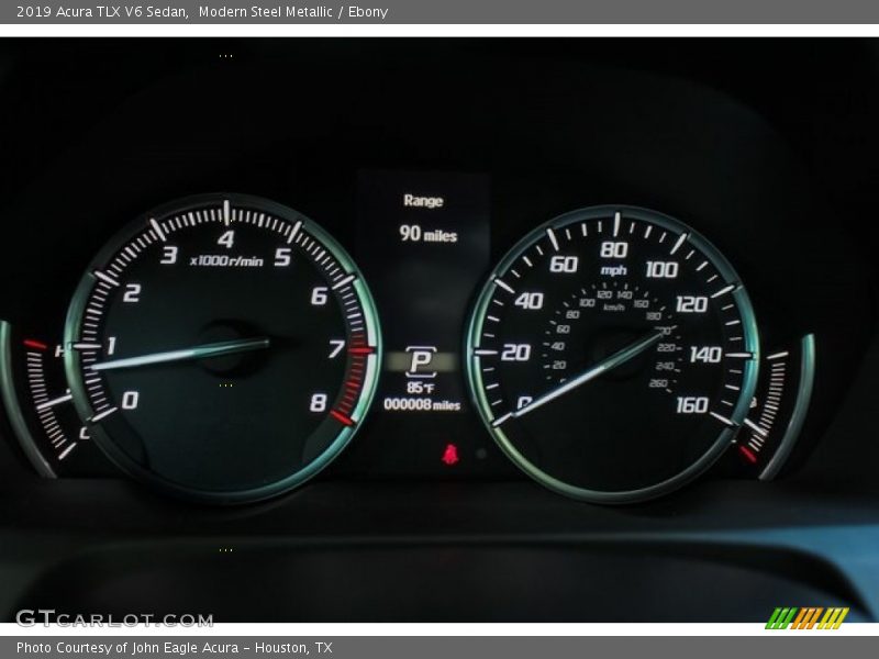 Modern Steel Metallic / Ebony 2019 Acura TLX V6 Sedan
