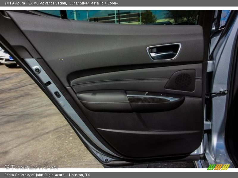 Lunar Silver Metallic / Ebony 2019 Acura TLX V6 Advance Sedan