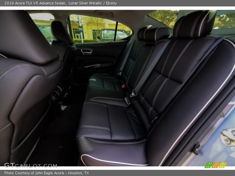 Lunar Silver Metallic / Ebony 2019 Acura TLX V6 Advance Sedan