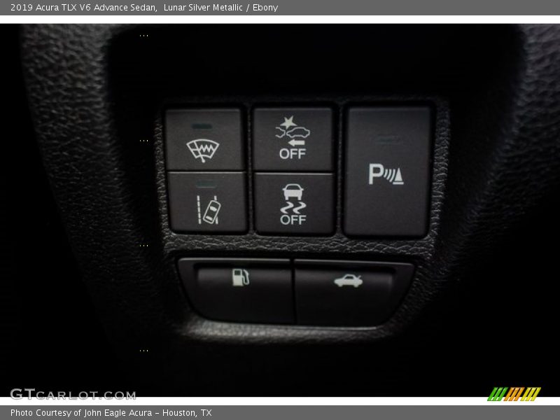 Lunar Silver Metallic / Ebony 2019 Acura TLX V6 Advance Sedan