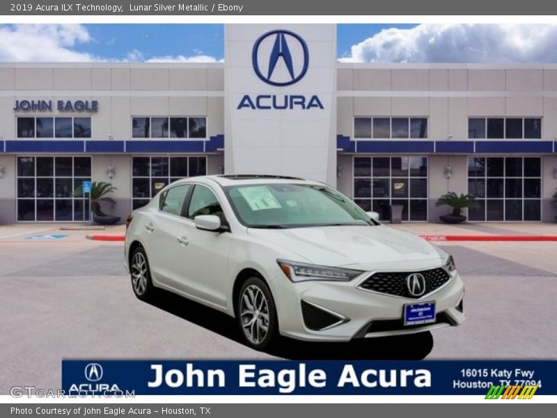 Lunar Silver Metallic / Ebony 2019 Acura ILX Technology
