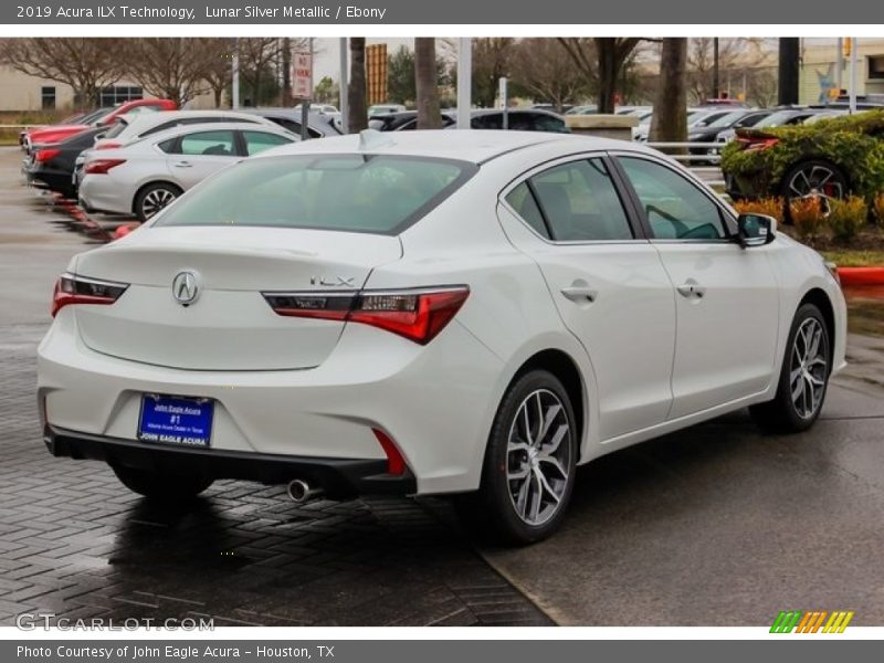 Lunar Silver Metallic / Ebony 2019 Acura ILX Technology